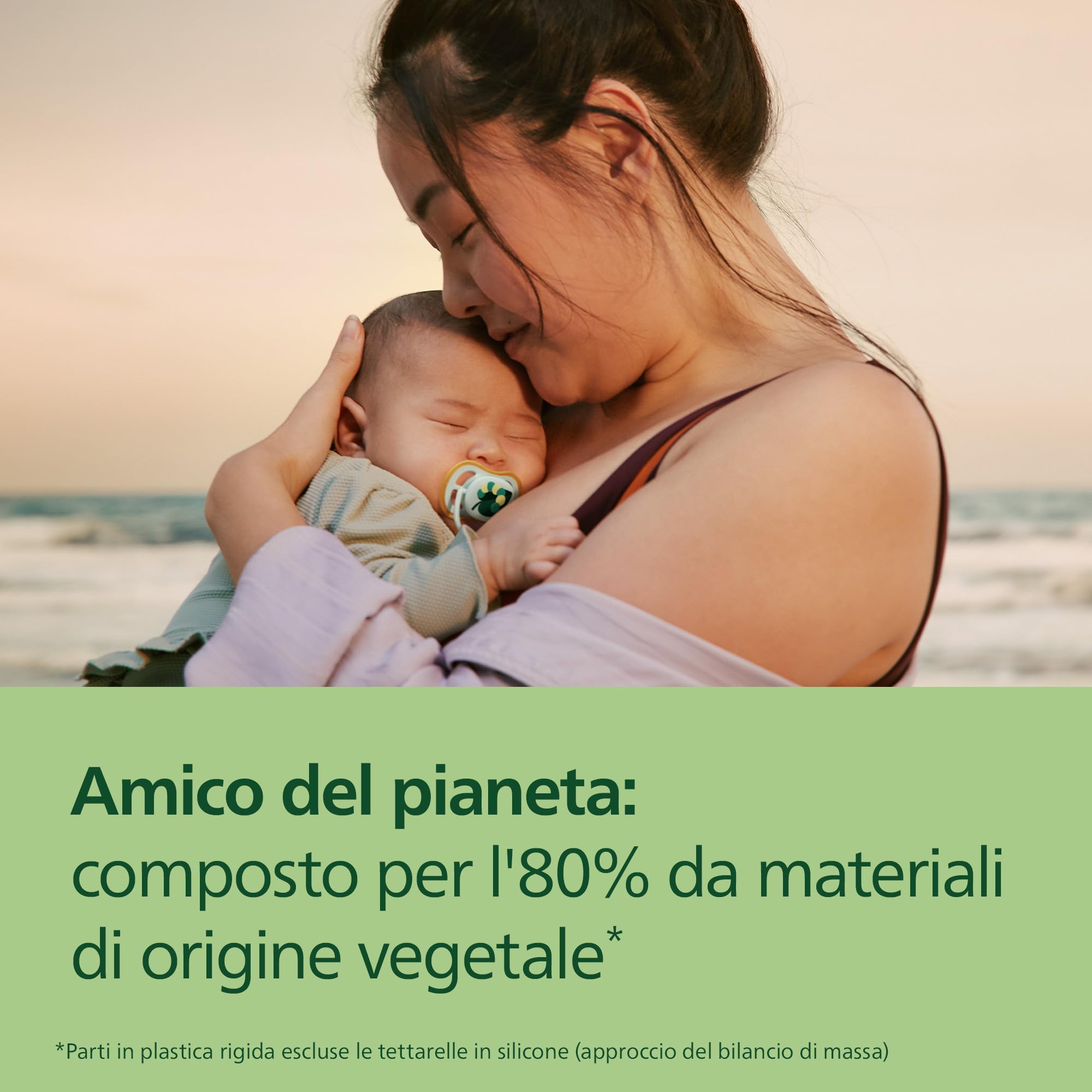 Philips Avent chupetes ultra air: diseño anatómico, para bebés de 0 a 6 meses, tetina simétrica de silicona suave, sin BPA, 2 estuches esterilizadores, paquete de 4, SCF087/19