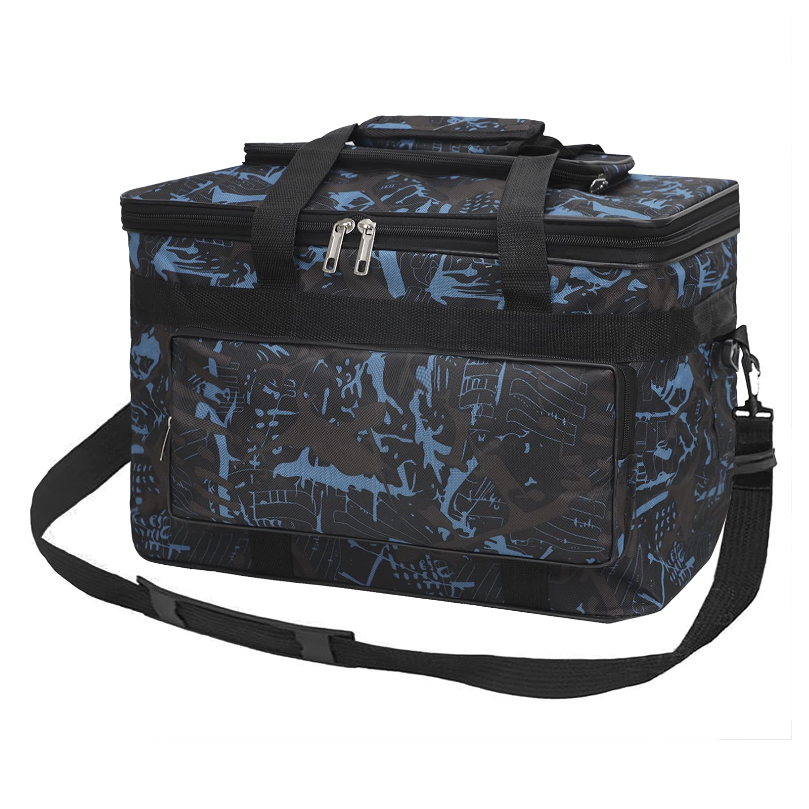 Art Tote Bag - Borsa a Tracolla Impermeabile per Pittura in Tessuti di Alta Qualità, Nera per Tavolo da Disegno e Pittura Artistica