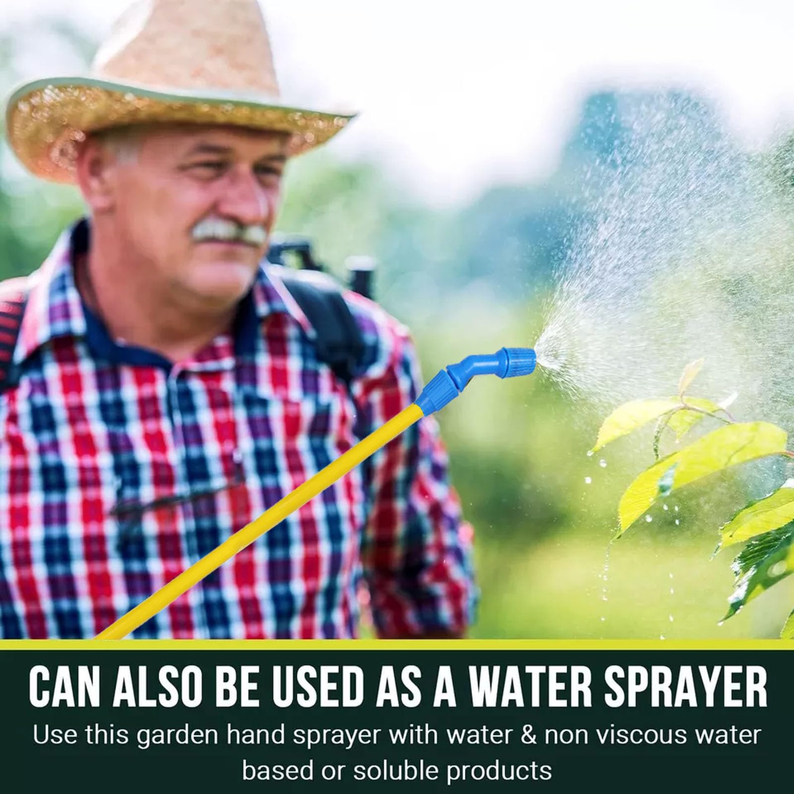 Neptune Simplify Farming 5L Hand Operated Multi-Purpose Compression Sprayer | Adjustable Shoulder Strap, Pressure Relief Valve | Ideal for Gardening, Lawn, Household Cleaning, Sanitizing, Agriculture - Image 8 thumbnail