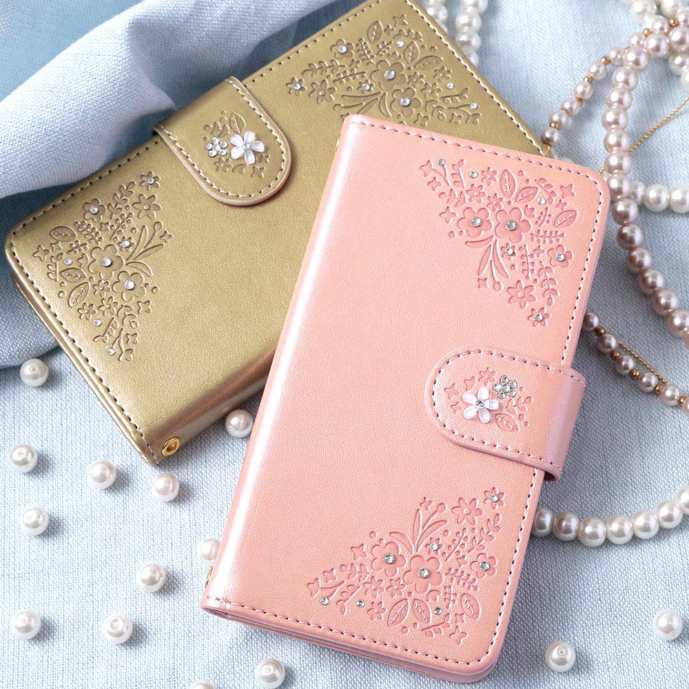 Amazon | らくらくスマートフォン F-42A ケース 手帳型 かわいい
