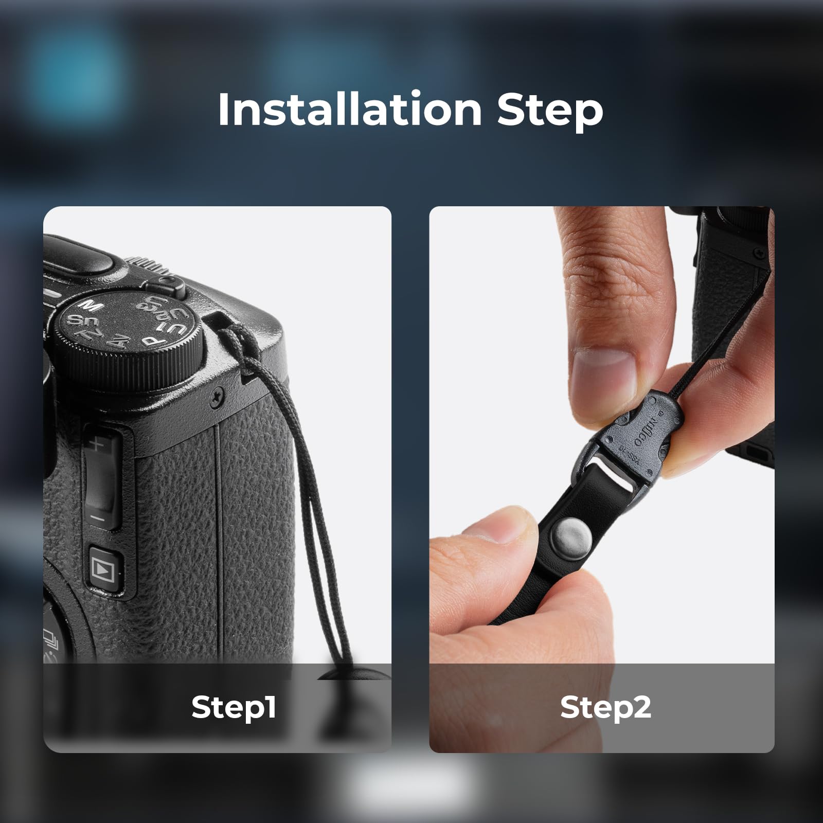 SMALLRIG Bandoulière à Dégagement Rapide pour Ricoh série GR, Portable et Protectrice, pour Sony ZV-1 II/ZV-1 / ZV-1F, pour Canon G7 X Mark III, Coques de Téléphone pour iPhone série 17, Noire -5686