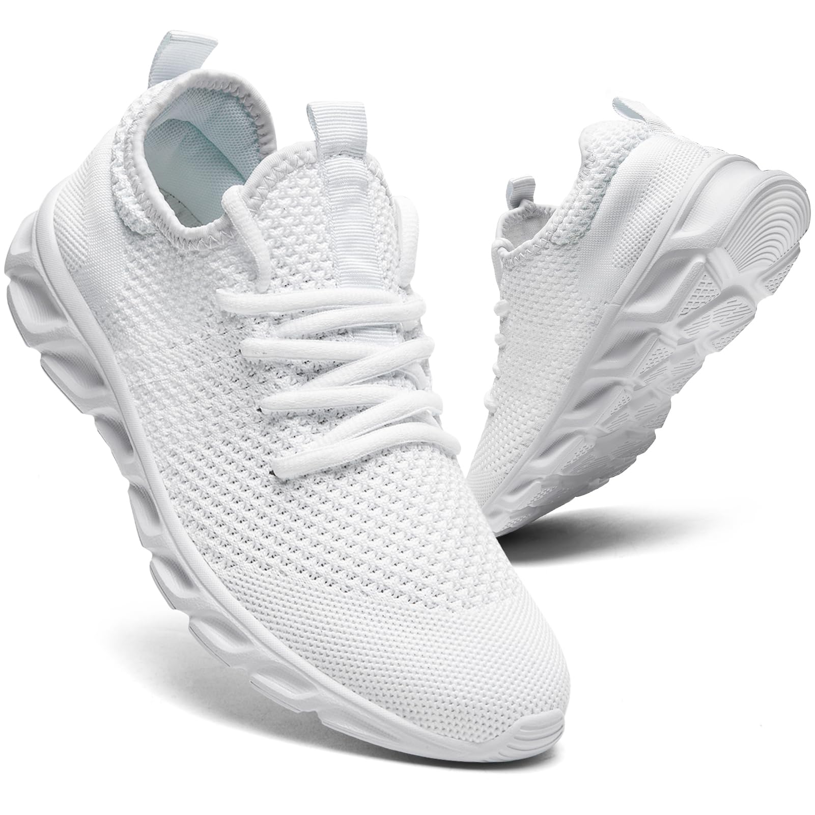 Tvtaop Running Shoes Womens Sneakers Tennis Walking Workout Gym Shoes Lightweight Comfortable Trail Running