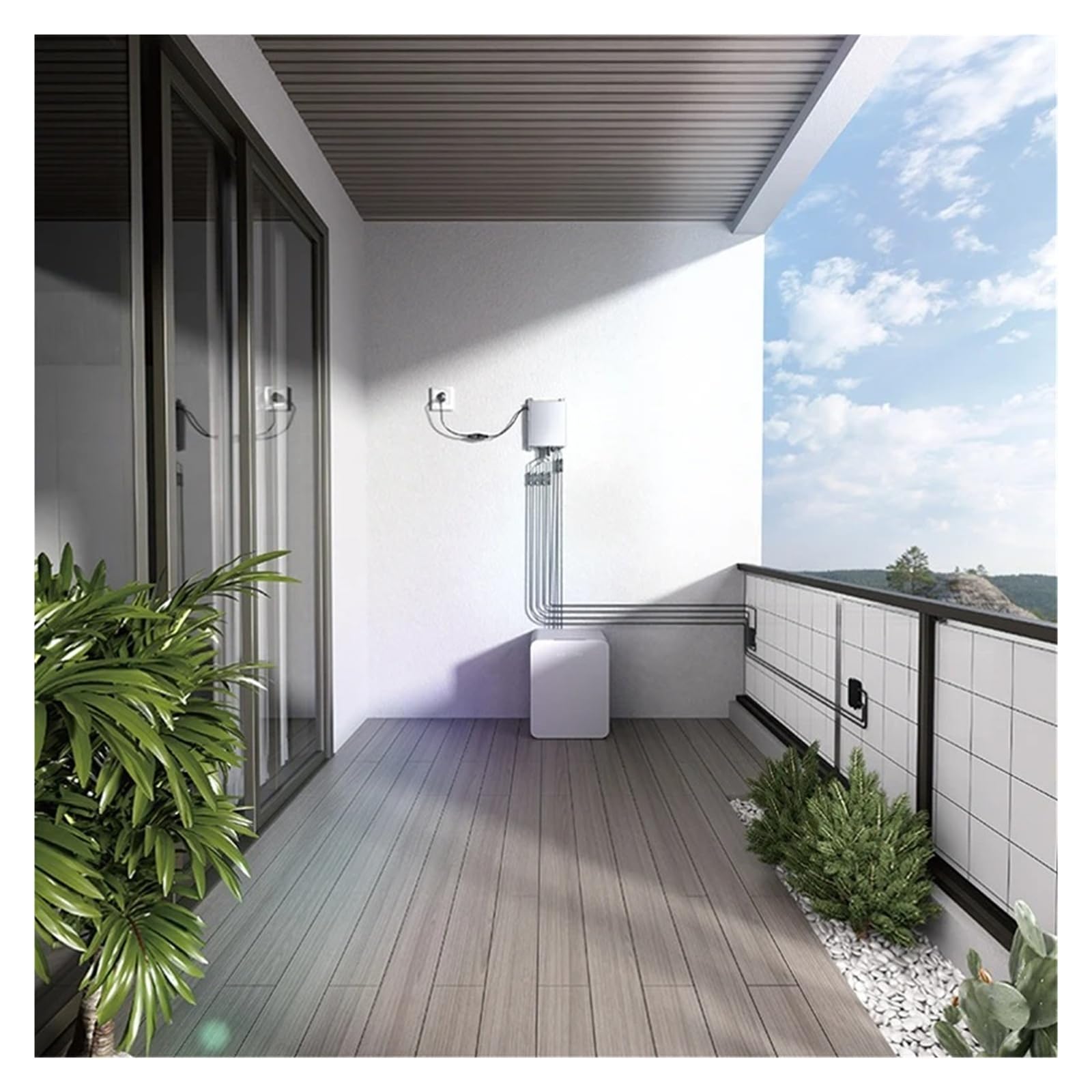 Power Inversor Corriente Lazo de Rejilla del Solar microinversor antirreflujo 800w para el balcón hogar