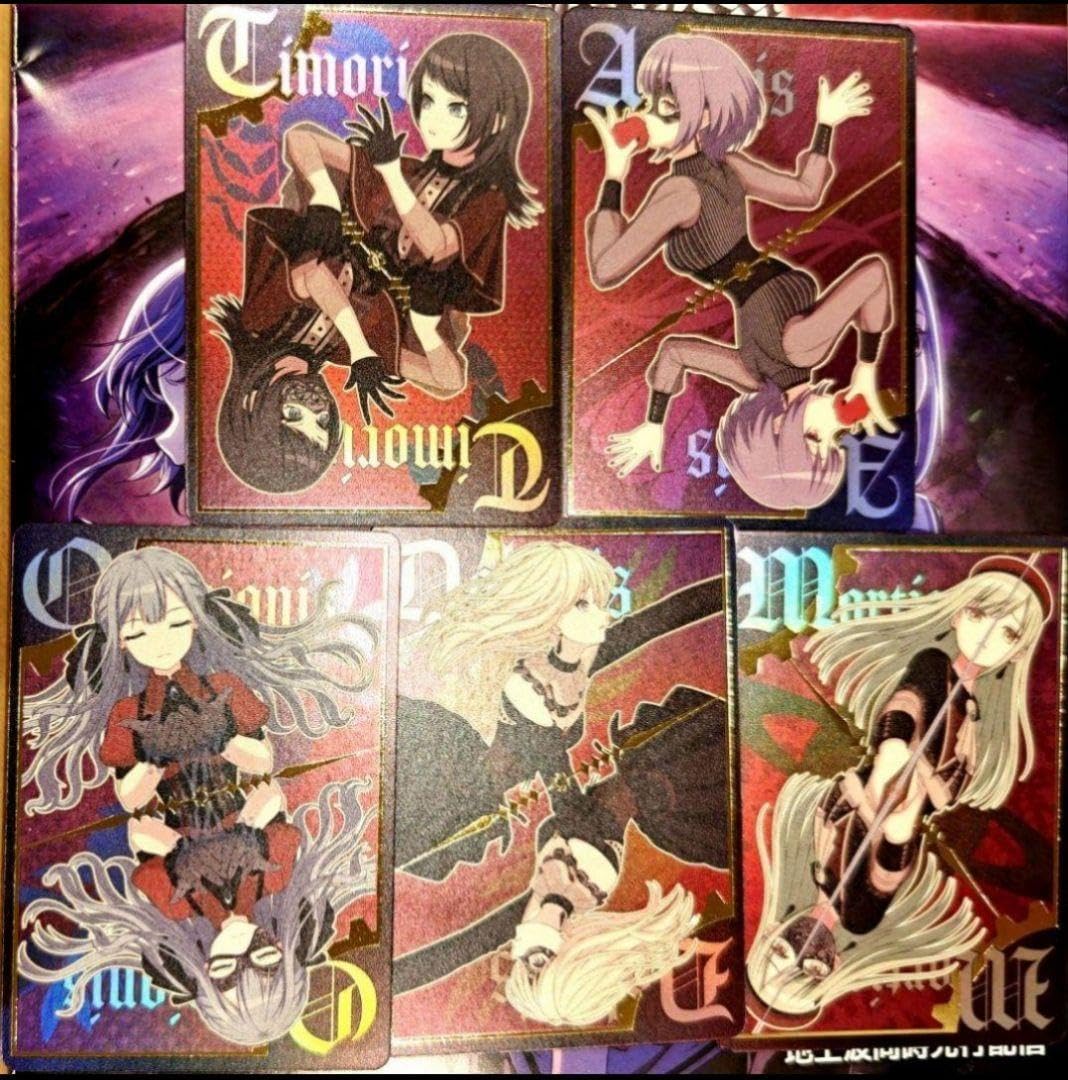 Ave Mujica KiLLKiSS 通常版 キャラクターカード コンプ① Ave Mujica KiLLKiSS 通常版 キャラクターカード コンプ Ave Mujica