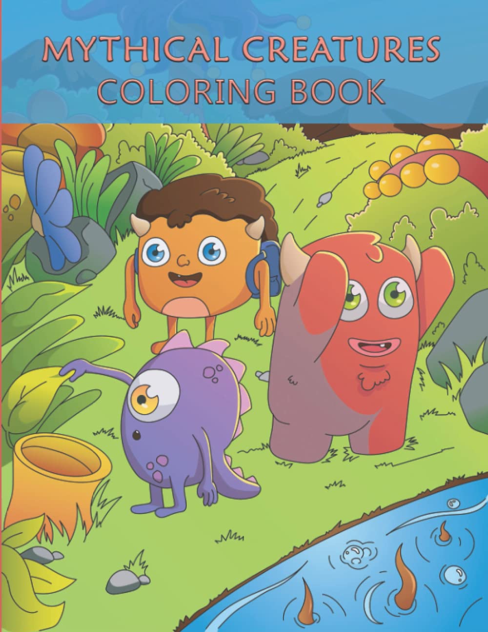 Buy Mythical Creatures Coloring Book: Coloring Book of Mythical ...