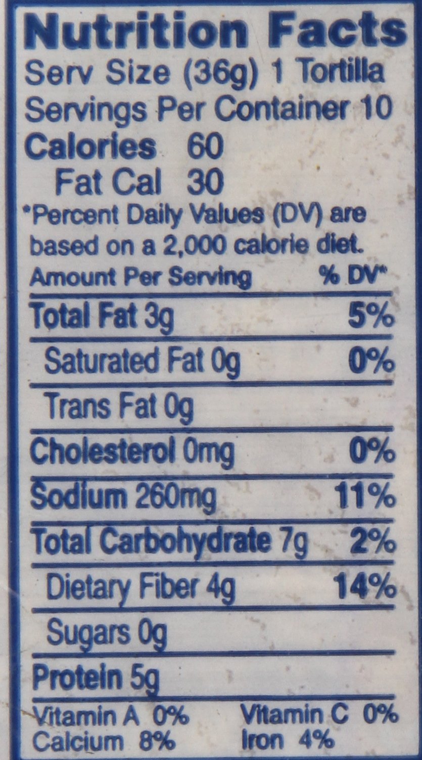 Mama Lupe Low Carb Tortillas 12.5oz Buy Online in United Arab Emirates