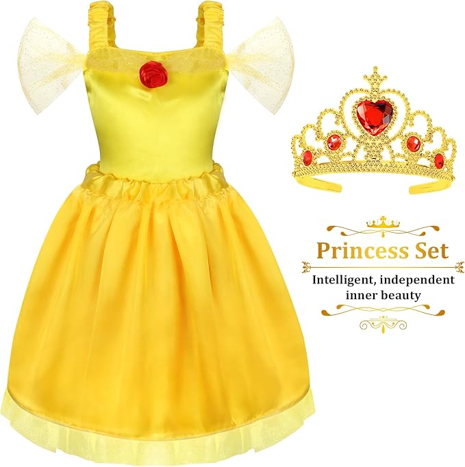 Disfraz de Princesa para Niña - Set de Juego de Rol miniatura 8