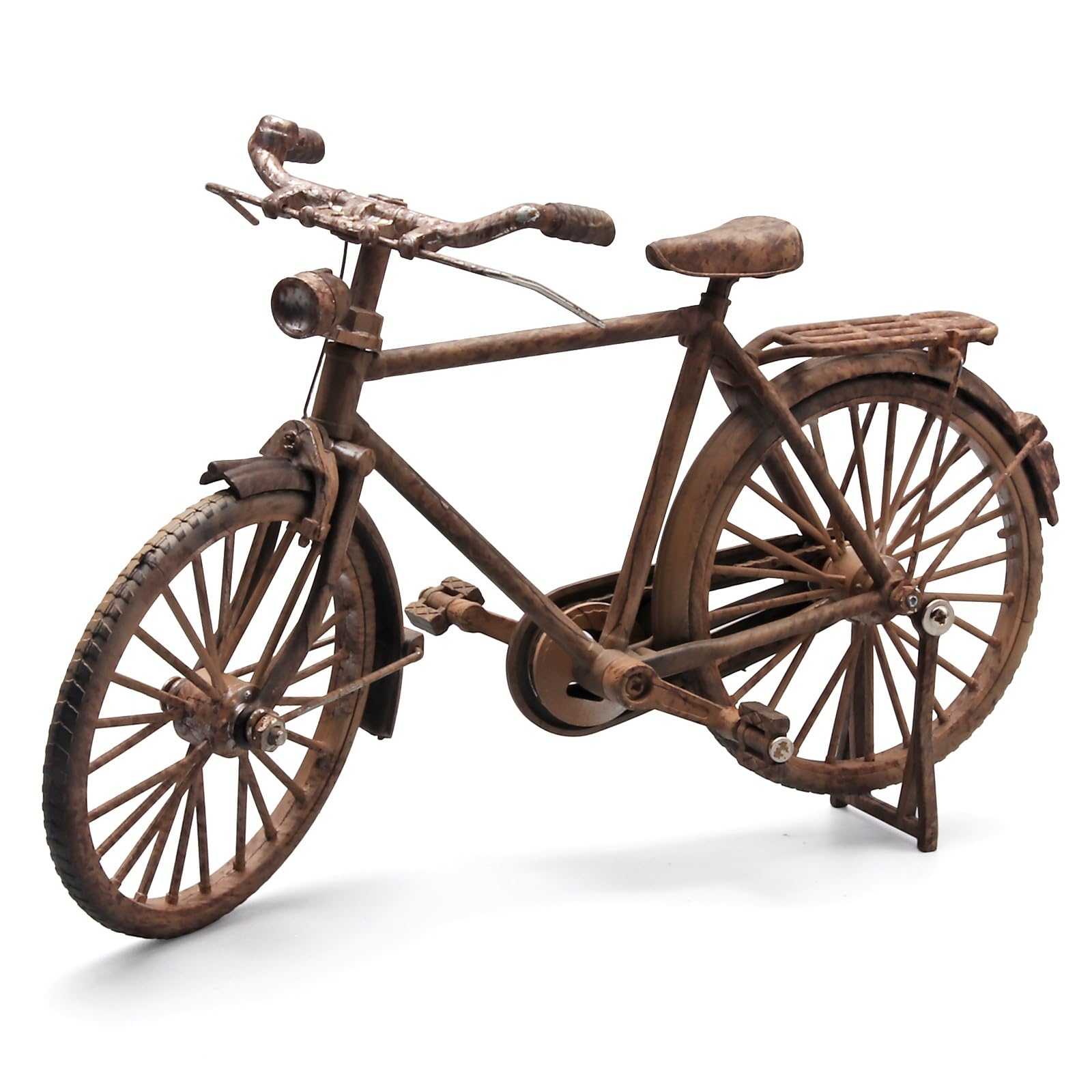 Bicicleta estilo antiguo 1:10 el regalo perfecto para aficionados al ciclismo y la nostalgia
