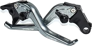 Fishbone Pattern Short Brake Clutch Lever Set Compatible With Yamaha Mt 09 Mt 09sp 2024 2025 Cnc Aluminum Alloy Made Orange - View #5