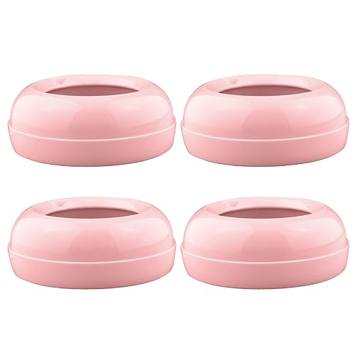 Maymom Anillo de tornillo de repuesto de marca compatible con botellas naturales Avent anillo giratorio rosa