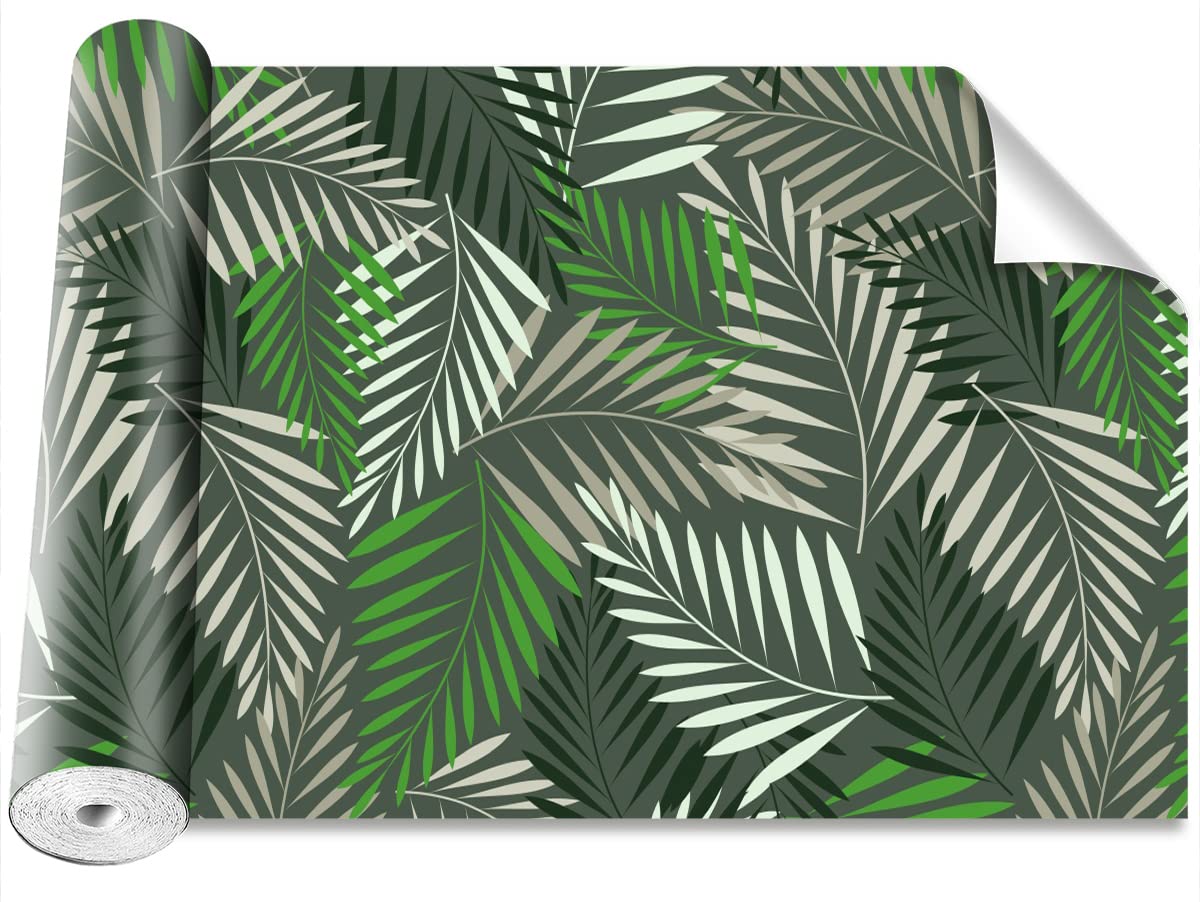 Papier peint fougère moderne 208x146 cm décoration murale camouflage