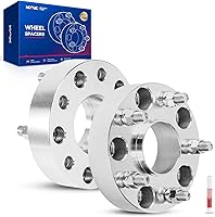 Vista 231 de KAX Espaciadores de rueda 4x4, adaptadores de espaciadores de rueda de 1" con pernos de 1/2" x20, diámetro del cubo de 59 mm, 2 piezas para Xpress