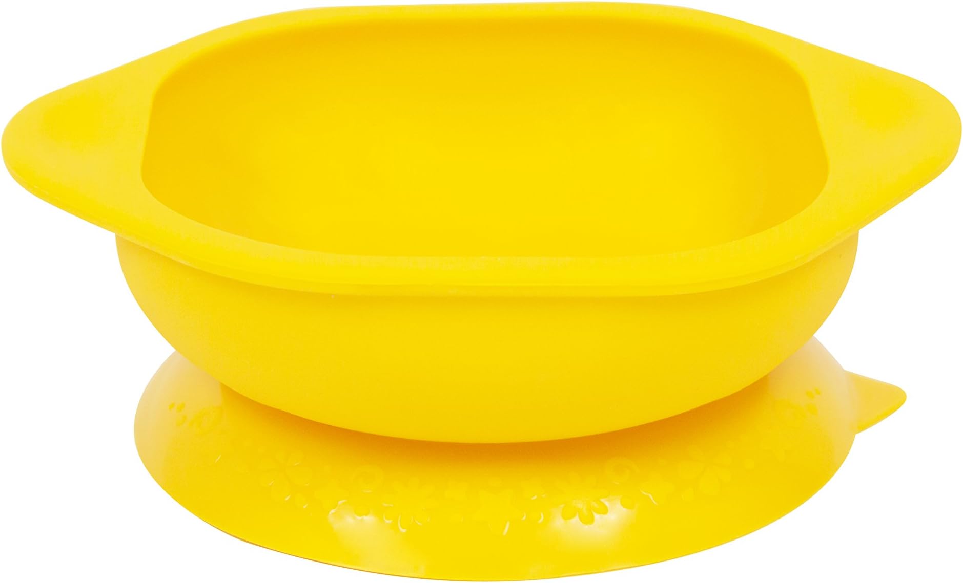 Marcus & Marcus Silicone Suction Bowl for Baby, Lola The Giraffe, Yellow