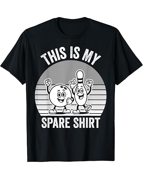 This is My Spare Shirt Bowling Humor T-Shirt