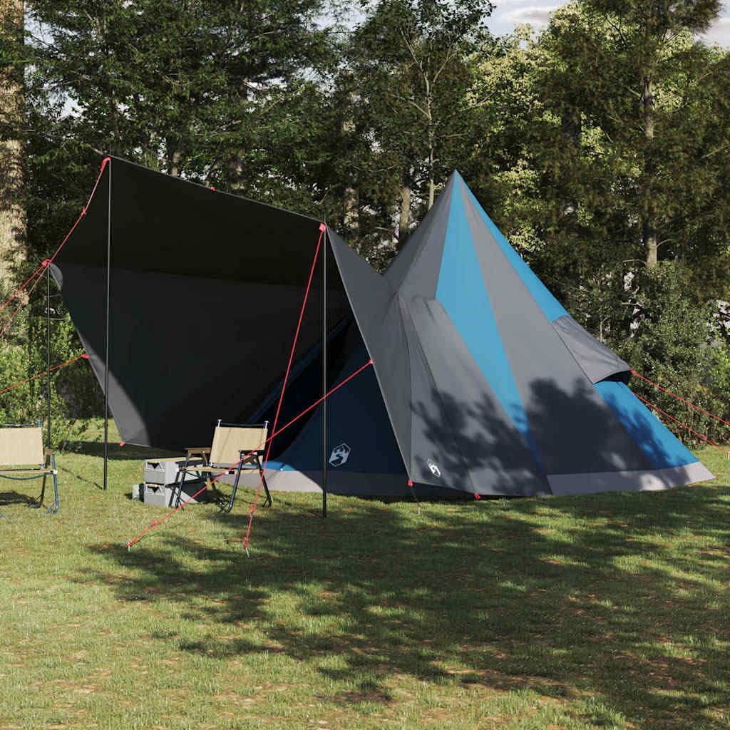 Namiot rodzinny Tipi zielony, 510 x 690 x 330 cm, tafta