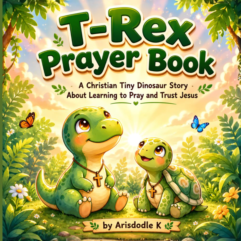 T-Rex Prayer Book: A Christian Tiny Dinosaur Story About Learning to Pray and Trust Jesus