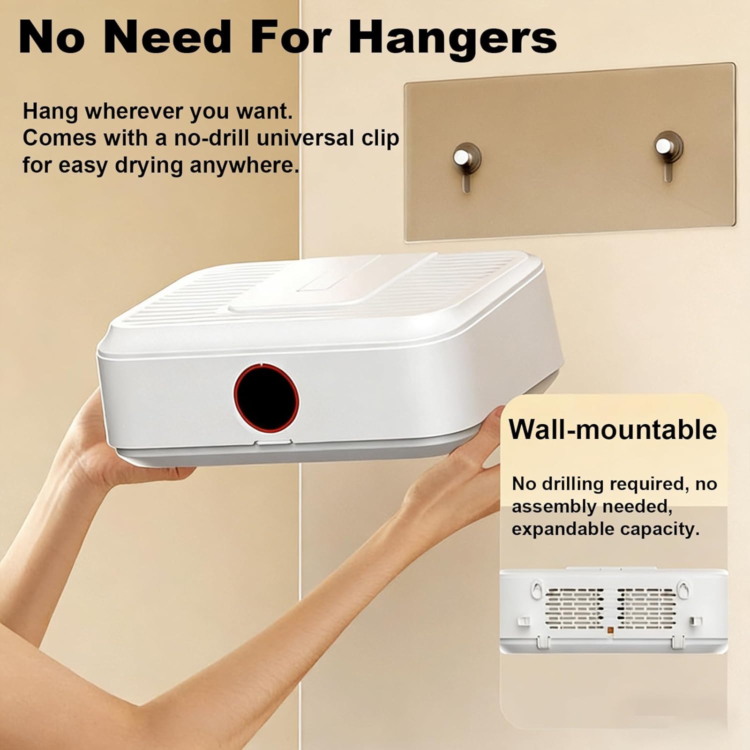 Portable Clothes Dryer with Dryer Bag, Mini Fast Drying Machine, Low-Noise Design, for Apartment, RV, Travel, Light Clothes(Size:11.46 × 8.35 × 3.62 in,Color:Green)