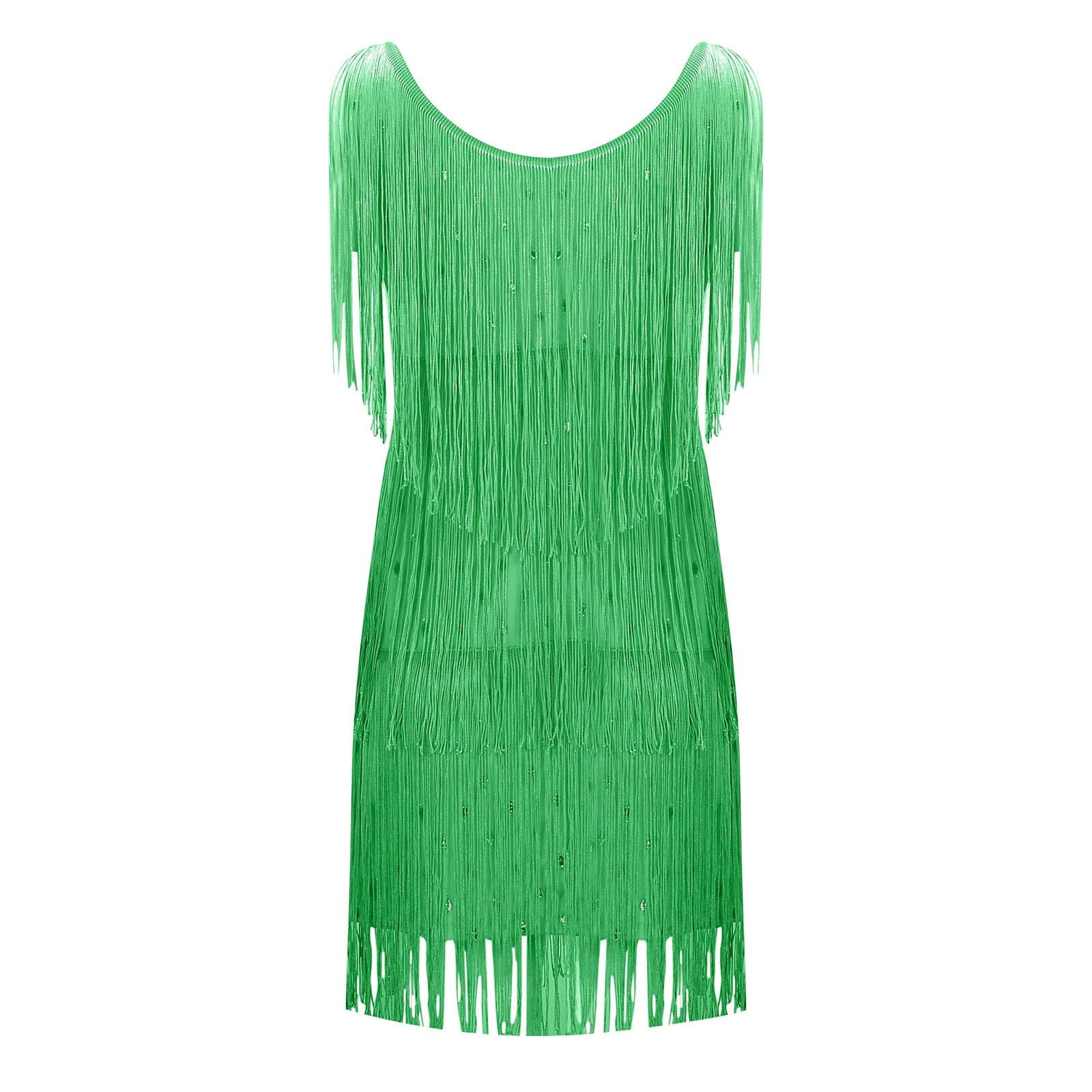 Vestidos de noche para mujer, vestidos de cóctel de los años 20, vestido de cóctel para mujer, vestido de baile de graduación, vestido de los años 20, cuello en V, lentejuelas, flecos, sexy,