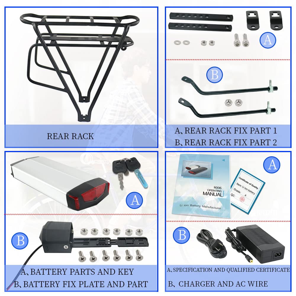 電動自転車 48V/30ah 超大容量バッテリー 電動アシスト自転車 大容量
