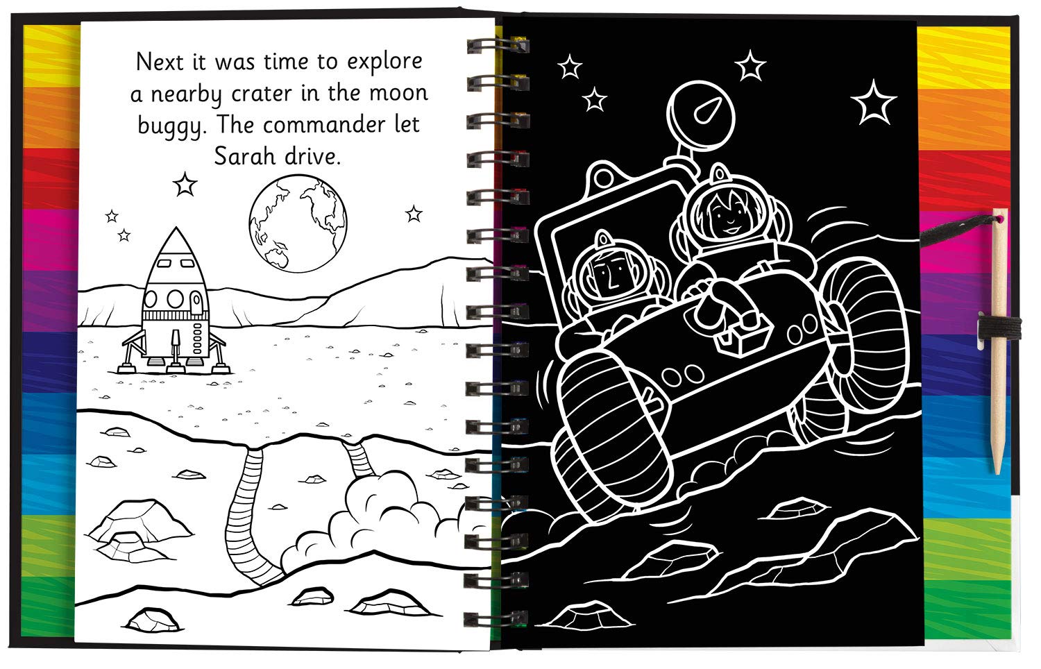 Scratch and Draw Space