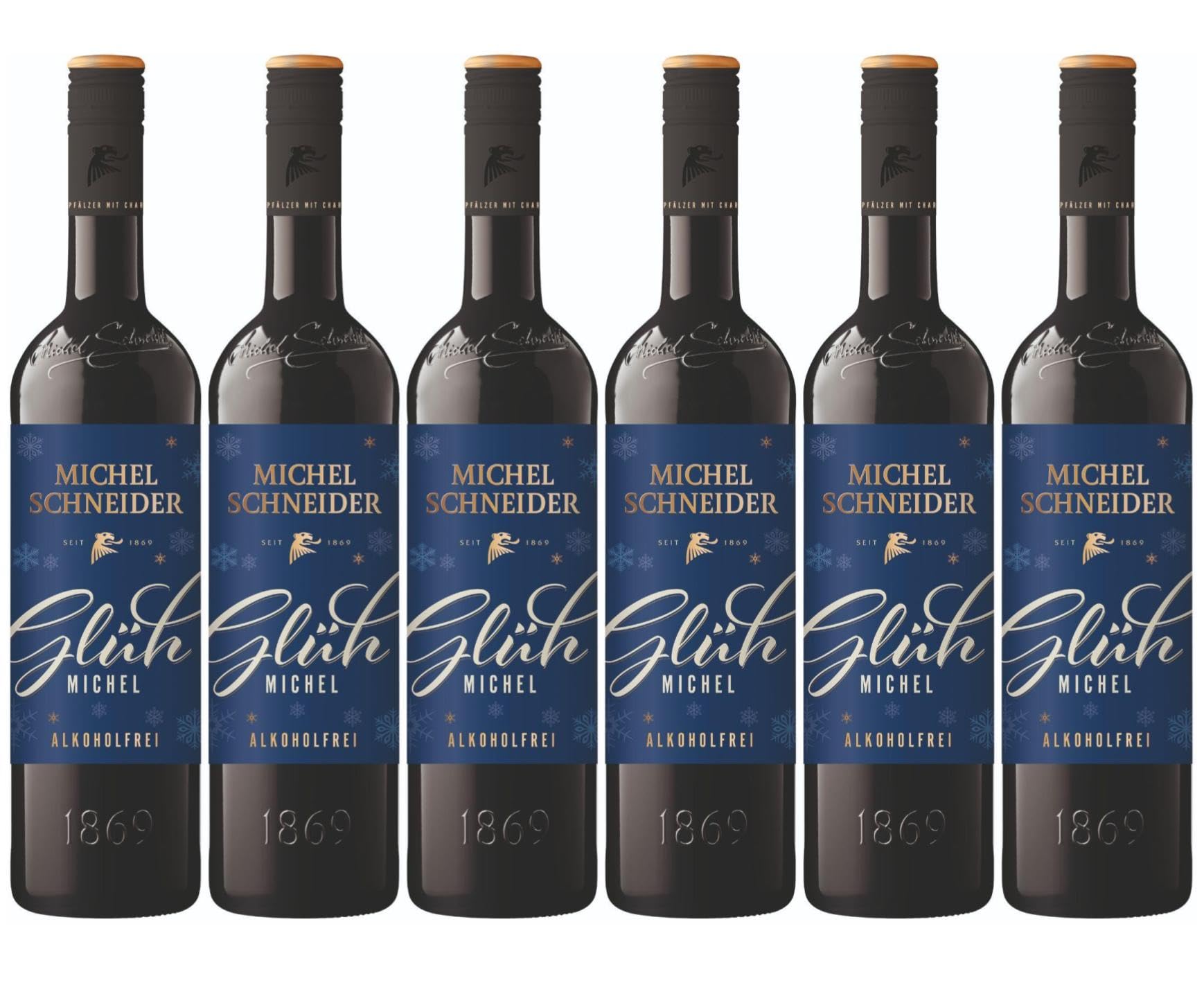 Michel Schneider Alkoholfrei Rot 0, 75 L (6 x, 75L), 750.0 milliliter, 0.75 liters