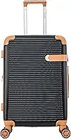 Mala de Viagem Nice Rígida 360° Santino - ABEV407G Cor: Preto