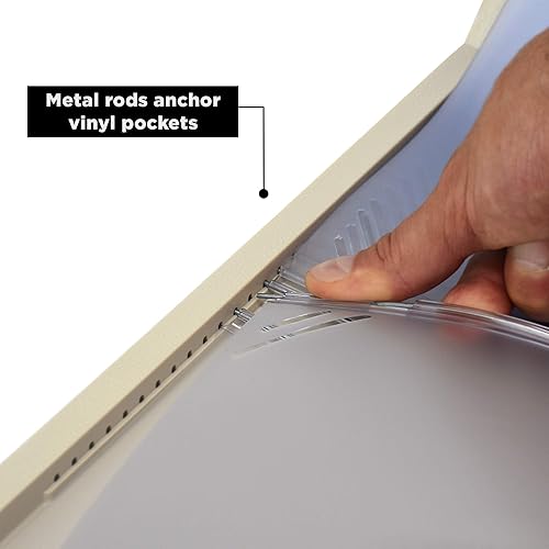 Miniatura 7 de Carstens Sistema de archivo de documentos Kardex-Visitray de 16 bolsillos para hojas de 11" x 8.5", verde cazador