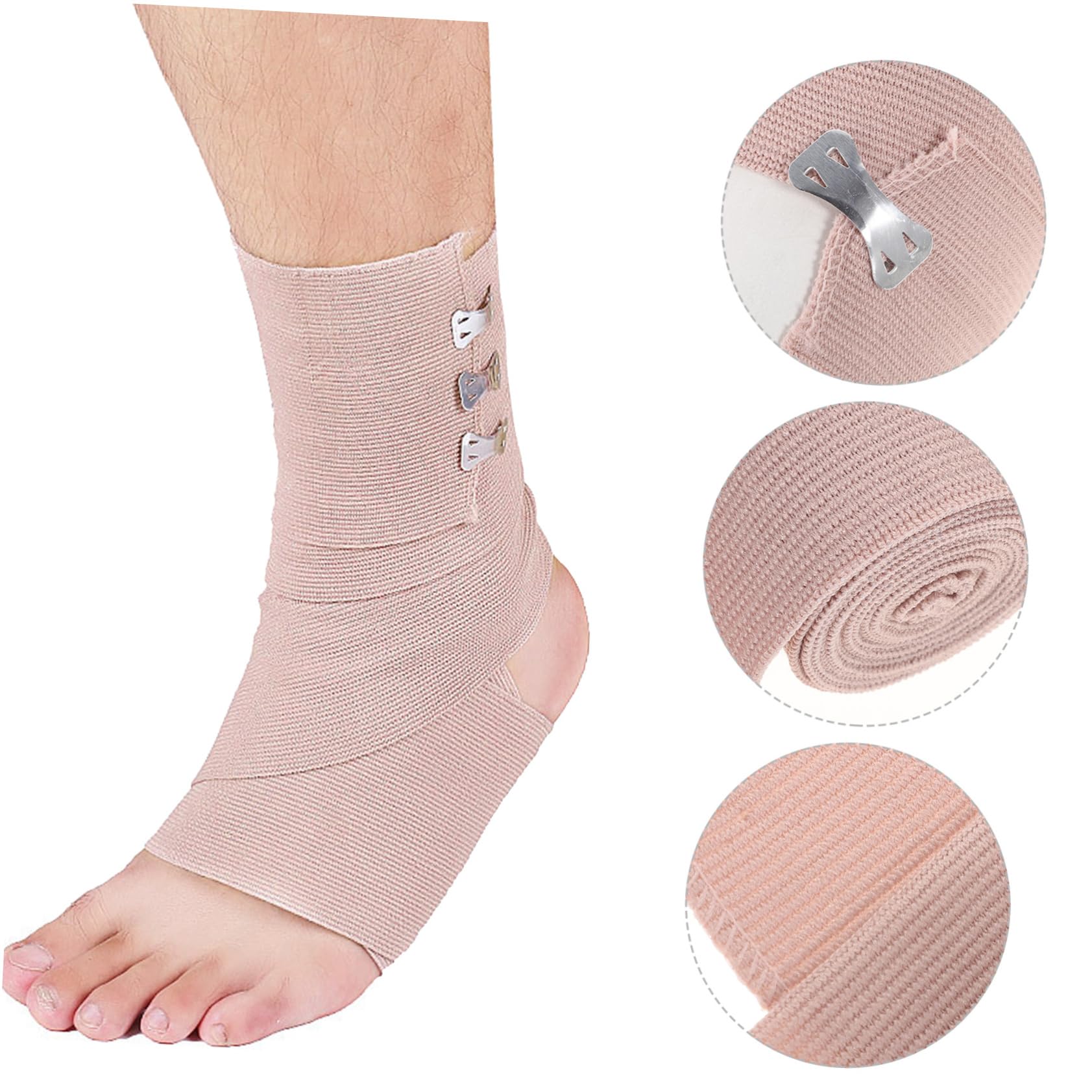 Ipetboom Flexible Sports Knee Pad Straps Elastic Bandages for Sports Protection First Aid