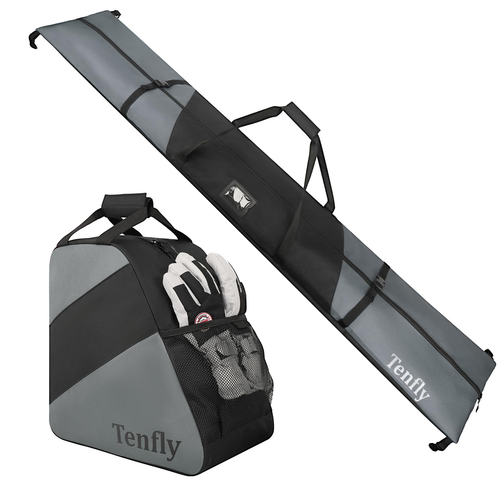Amazon.com : TENFLY Ski Bag and Boot Bag Combo, Snow Ski Bags for