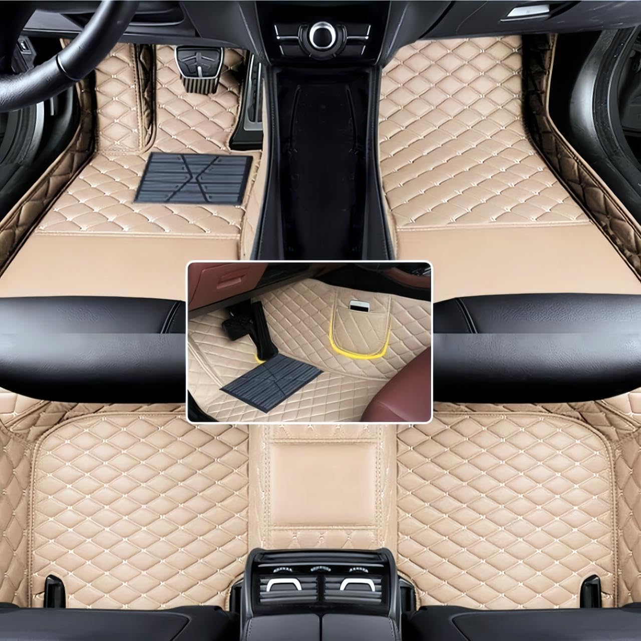 Custom Floor Mats for Audi A1, A3, A4, A5, A6, A7, A8,TT, TTS, Q2, Q3, Q5, Q7, Q8,RS3 RSQ…