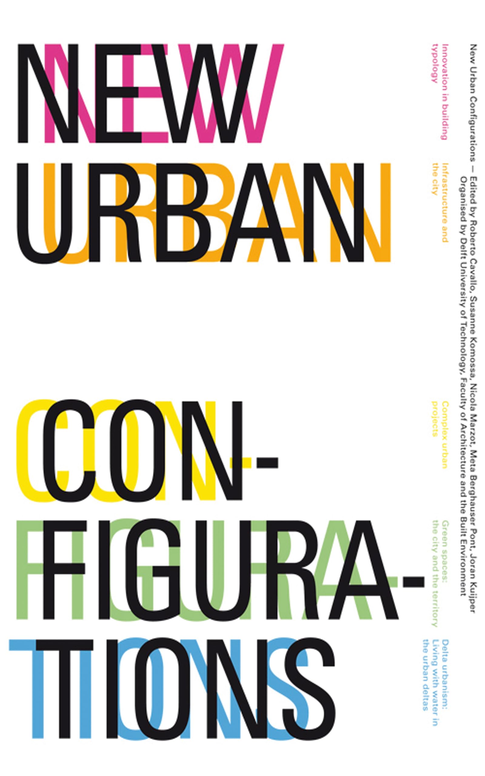 New Urban Configurations IOS Press concevoir la ville de demain
