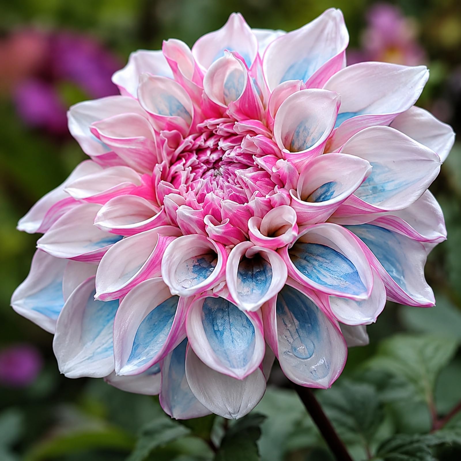 Ideale Dahlien, Seltene Dahlien, Lange BlüTezeit, Schattentolerante Premium, Gartendekoration, üBerraschend Wachsend, 10Dahlien-F