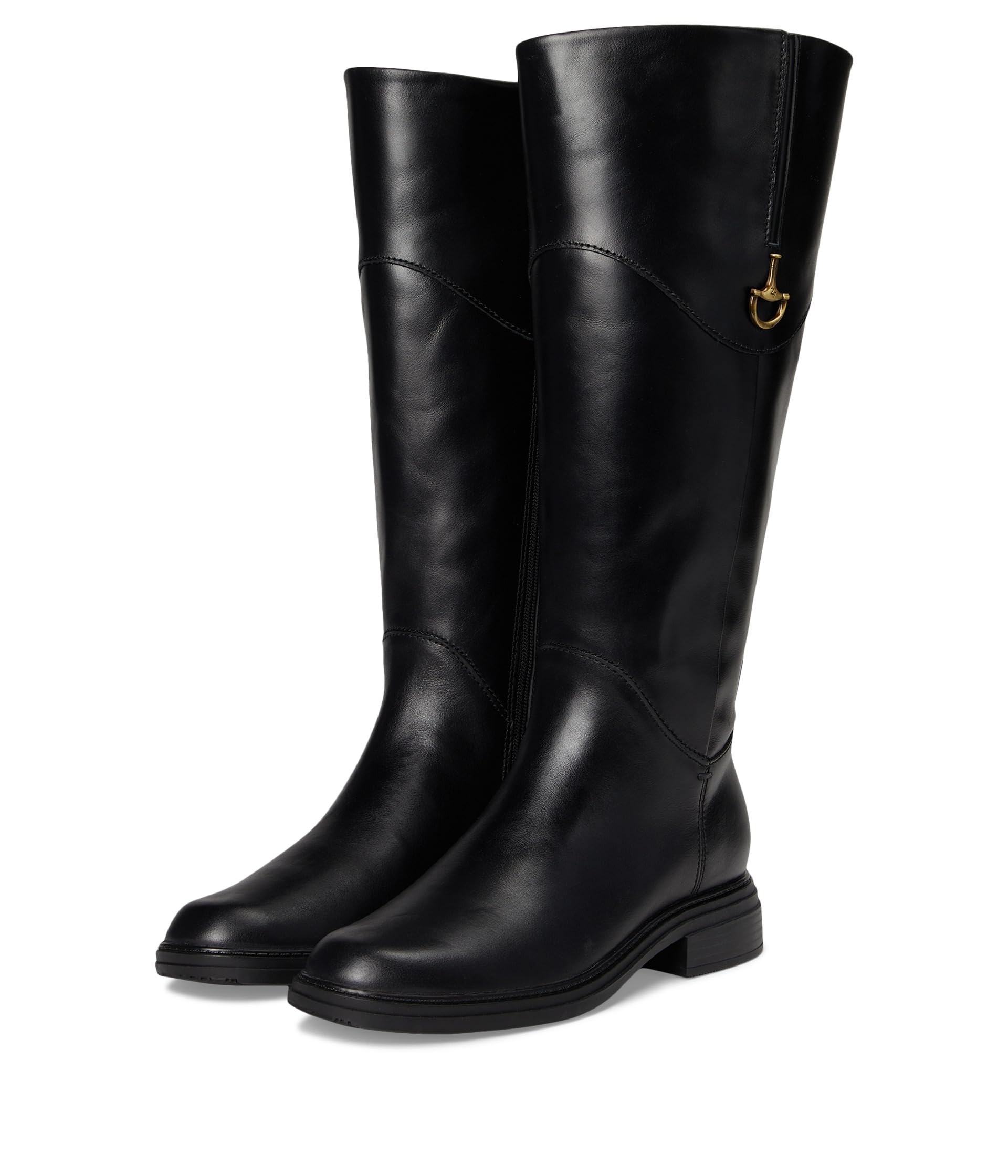 Naturalizer Womens 27 Edit Oslo Wide Calf Riding Boots Fashion