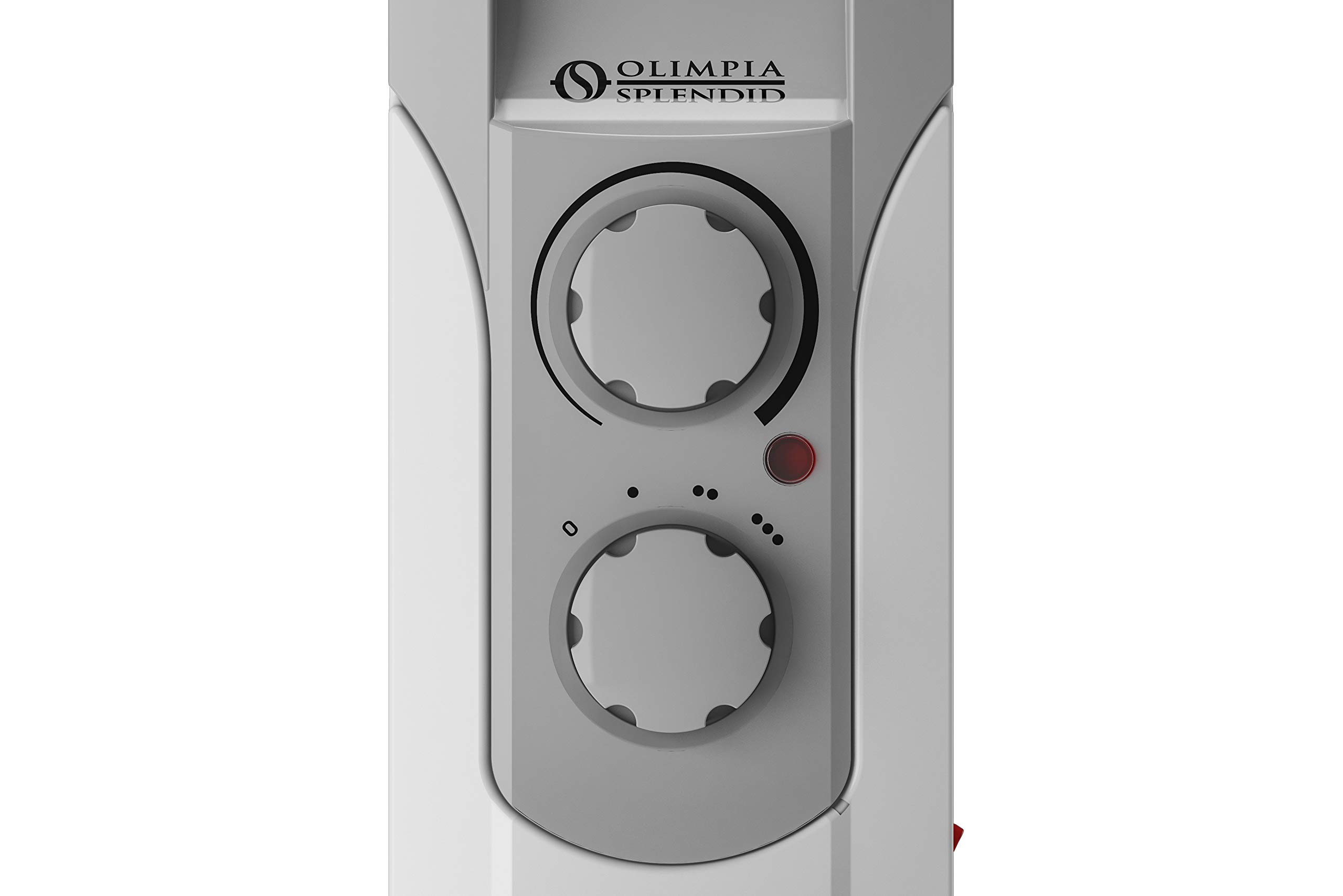 Olimpia Splendid Caldorad Humi 13 2500 W Olej Grzejnik z Nawilżacz a Zegar, Biały