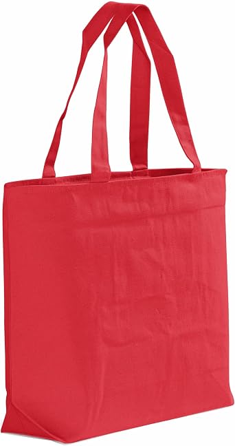 TBF Heavy-Duty Canvas Zipper Tote Bag with Interior Zippered Pocket Durable, Stylish, and Functional