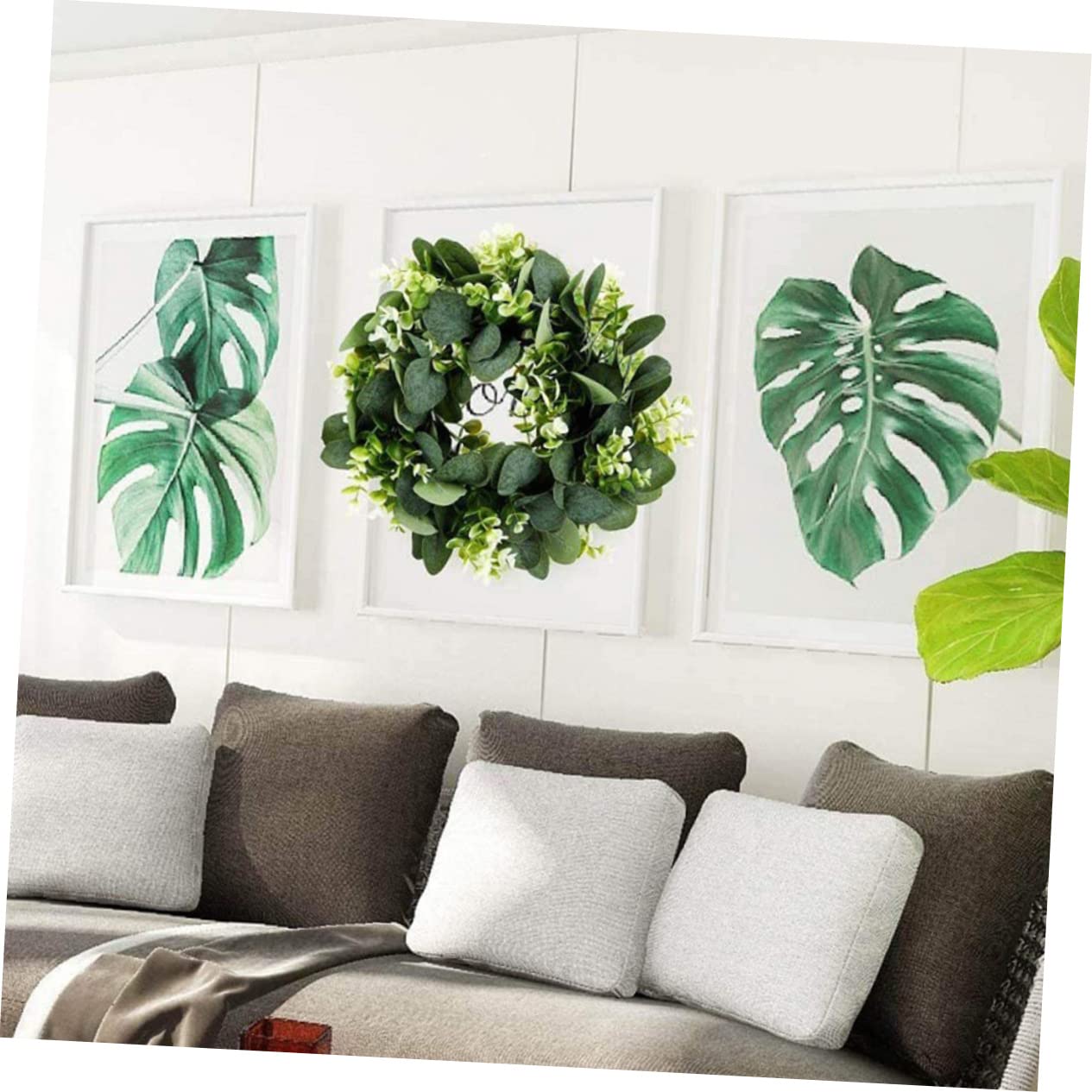 Ciieeo Ganchos Magnéticos Para Decoración De Puertas Y Ventanas De Soporte Para Guirnaldas Y Wreaths Instalación Y Uso Práctico Para Decoraciones Navideñas Y 2 Piezas X 3