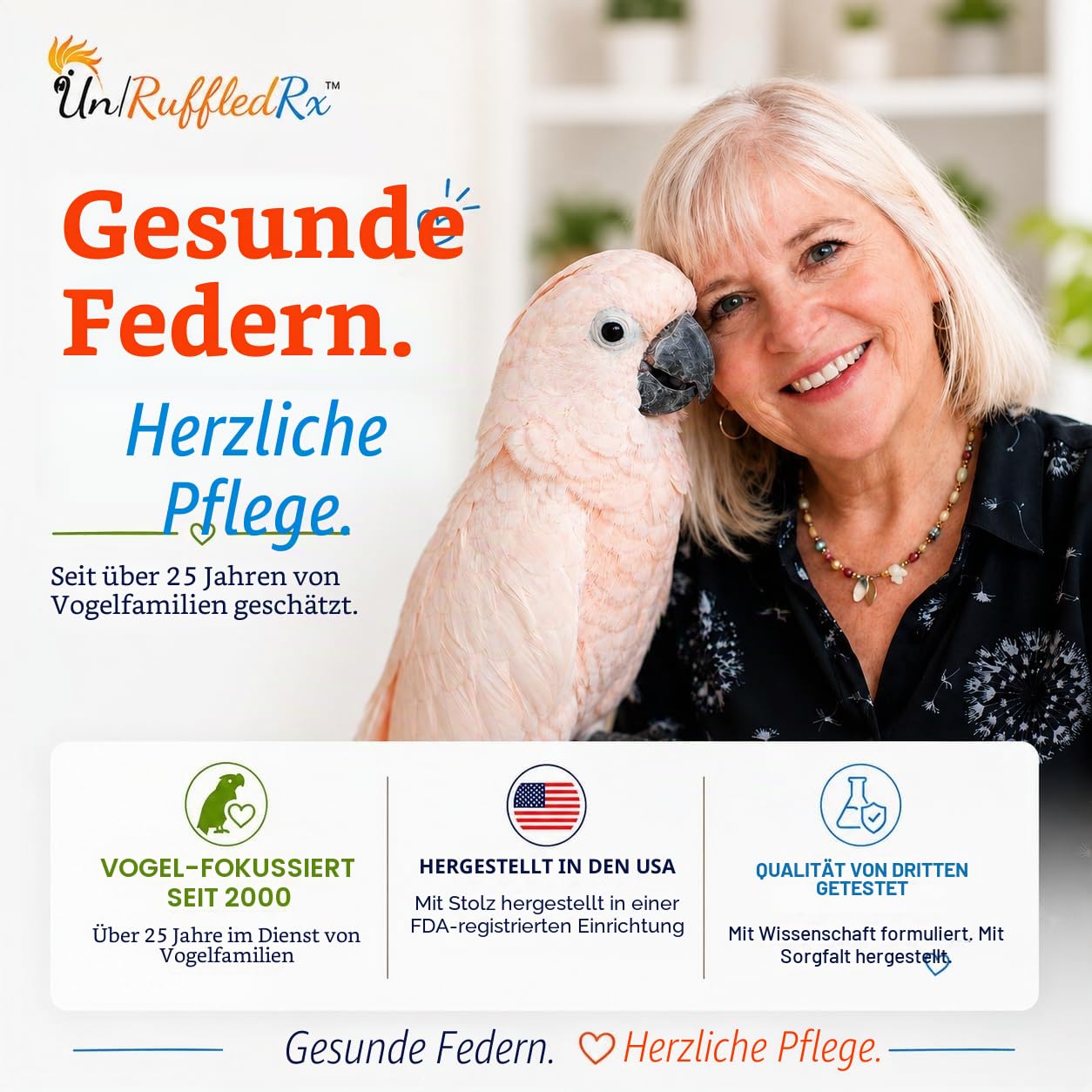 Aloe Vera Vogelspray für alle Vögel, beruhigt juckende Haut und Federzupfen, 237 ml, geruchsfreier Nebel, sicher bei Einnahme, täglicher Gebrauch, macht Federn weich, natürliche Formel, hergestellt in