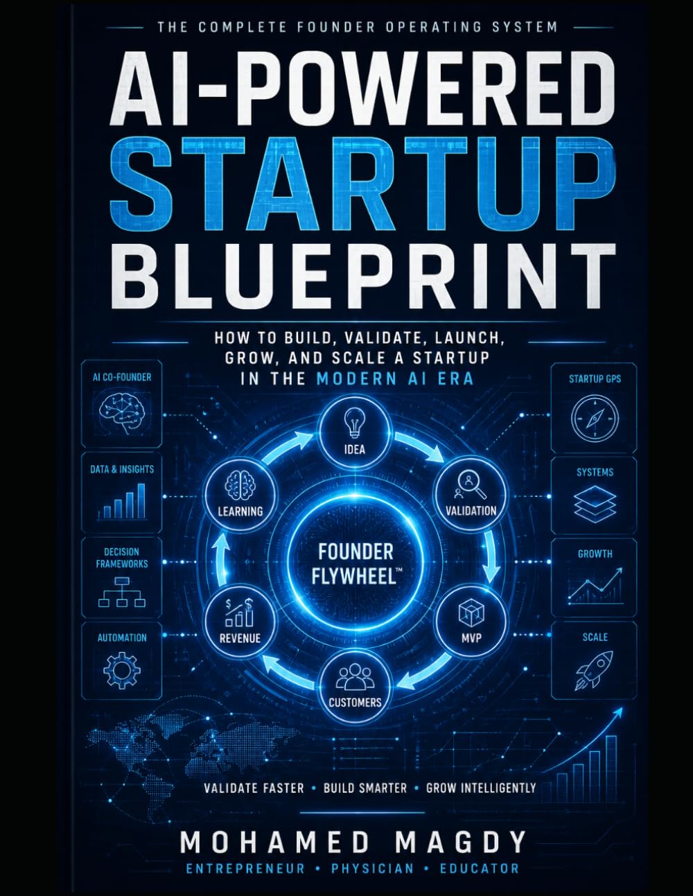 AI-Powered Startup Blueprint: How to Build, Validate, Launch, Grow, and Scale a Startup in the Modern AI Era