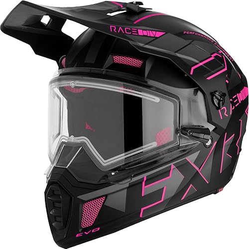 Miniatura 6 de FXR - Casco Clutch-X Evo con escudo eléctrico - Negro sigilo M