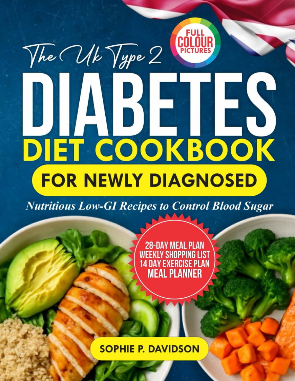 THE UK TYPE 2 DIABETES DIET COOKBOOK FOR NEWLY DIAGNOSED: Nutritious Low-GI Recipes to Control Blood Sugar
