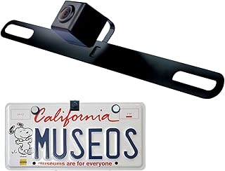 كاميرا رؤية خلفية للسيارة مضادة للماء وعالية الدقة مخفية وغير مرئية للوحة الترخيص من اتوتو، طراز AC-4486