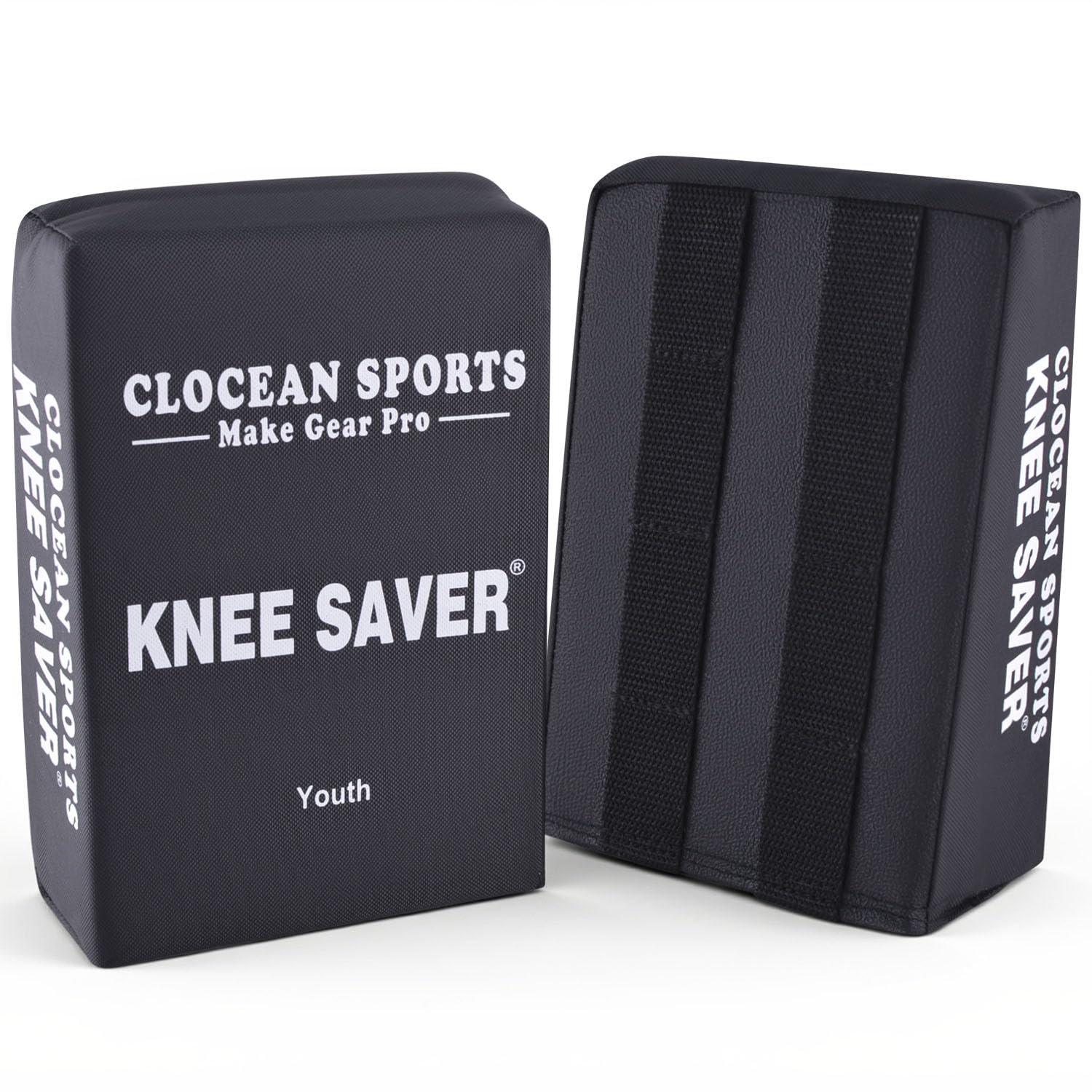 Soft Cushioned Catcher Knee Support, Multi Sided Design Catcher Knee Pads, Baseball Softball Catcher Sitting Pad Behind the Knee, Catcher's Gear Knee Wedge to Relieve Stress for Youth Kid