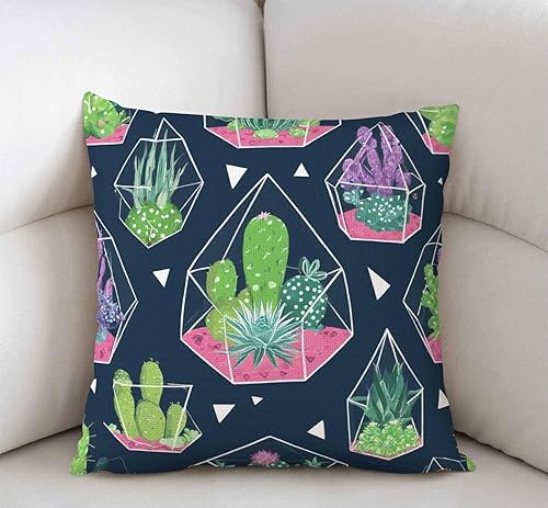 Miniatura 2 de Swono Funda de almohada decorativa de 18 x 18 pulgadas, parque nacional, naturaleza, montañas, niebla, sofá, funda de cojín para decoración moderna