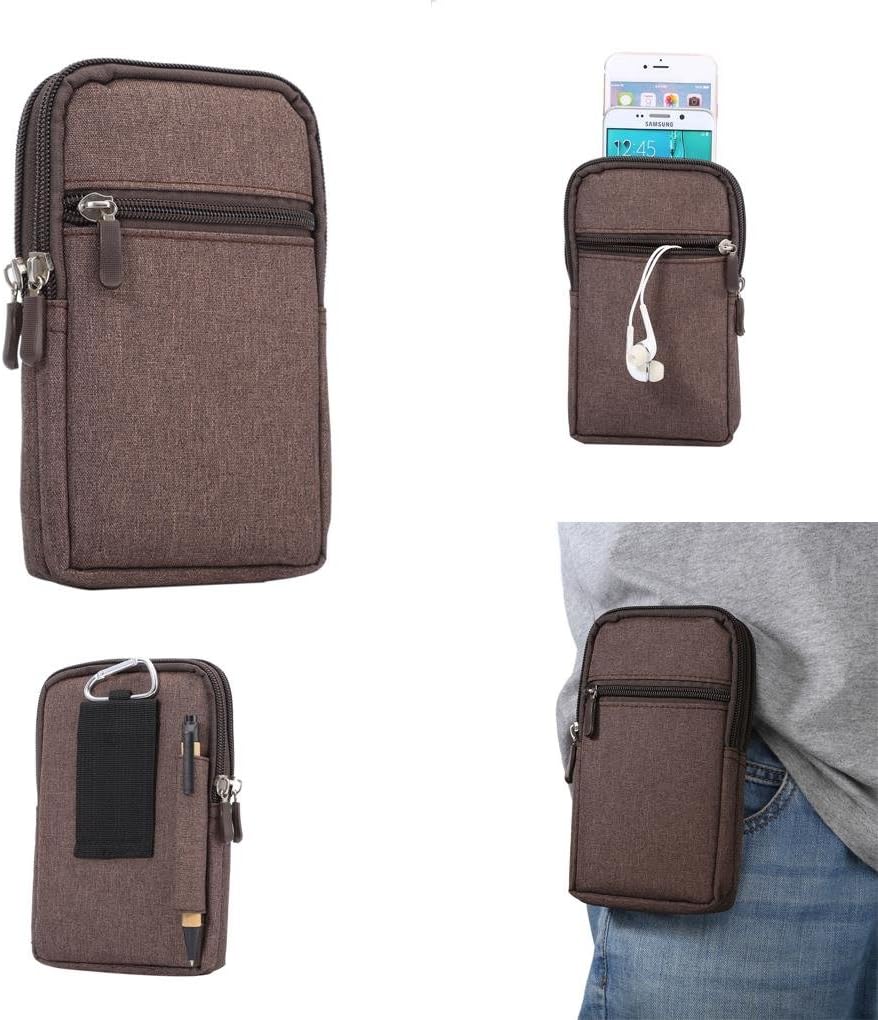 Universal Cell Phone Purse Multipurpose Waist Pack Bag for Outdoor Sports Moblie Phone Carrying Cases Belt Bag Pouch for iPhone X/8/7/6/6S Plus Samsung Galaxy Series Phones Under 6.3” from WaitingU