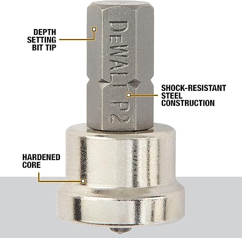 Miniatura 3 de Dewalt DW2014C4 Setter de tornillos para paneles de yeso (paquete de 4)