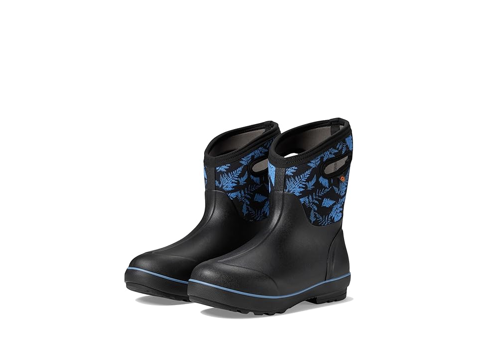 UPC 603246214325 product image for Bogs Classic II Mid - Ferns Women's Rain Boots Black : 6 M, Rubber | upcitemdb.com