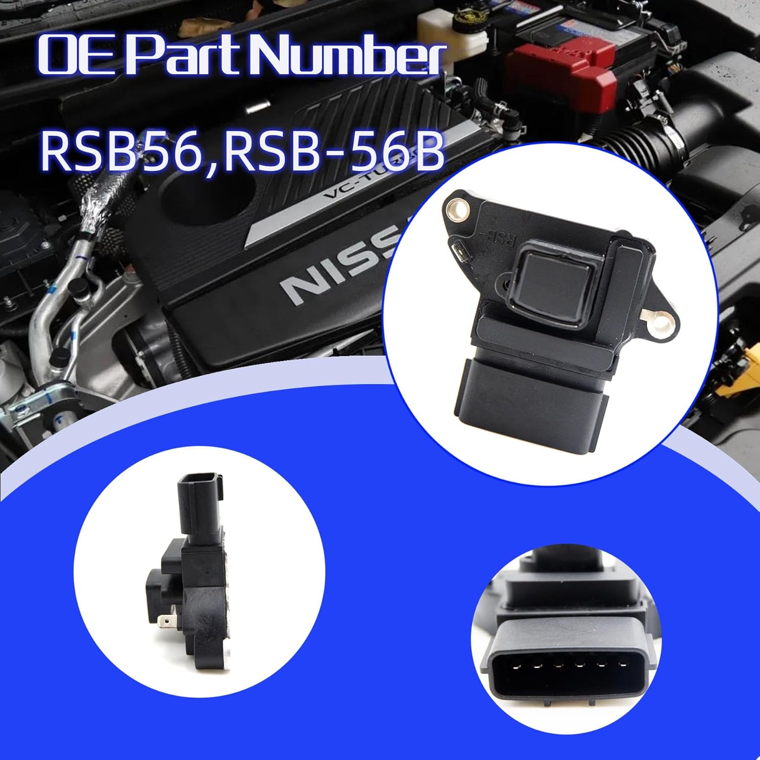 RSB56B Car Ignition Control Module for Nissan Pathfinder Xterra Mercury Villager Infiniti QX4