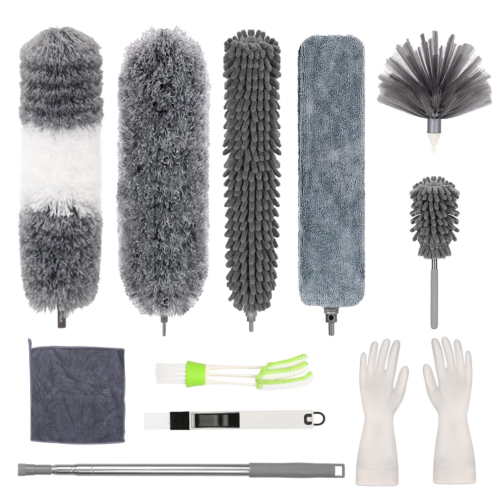 Buy MENGON 10 Pcs Microfiber Feather Duster Feather Dusters for