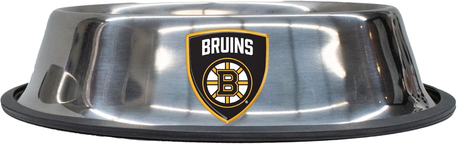Littlearth NHL Boston Bruins Everyday Pet Bowl, Large