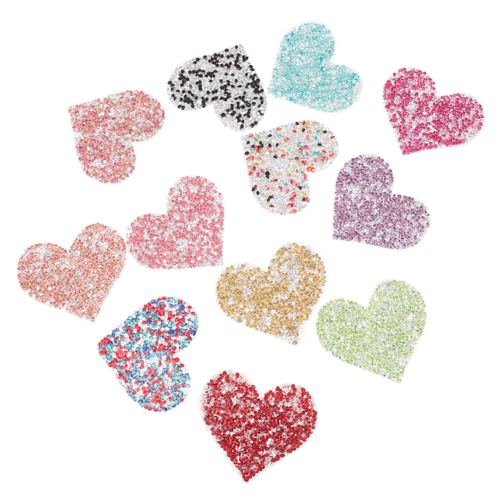 MAGICLULU 36pezzi Toppe Termoadesive Per Abbigliamento Borse e Applique Te Per Riparazioni e Decorazioni Fashion